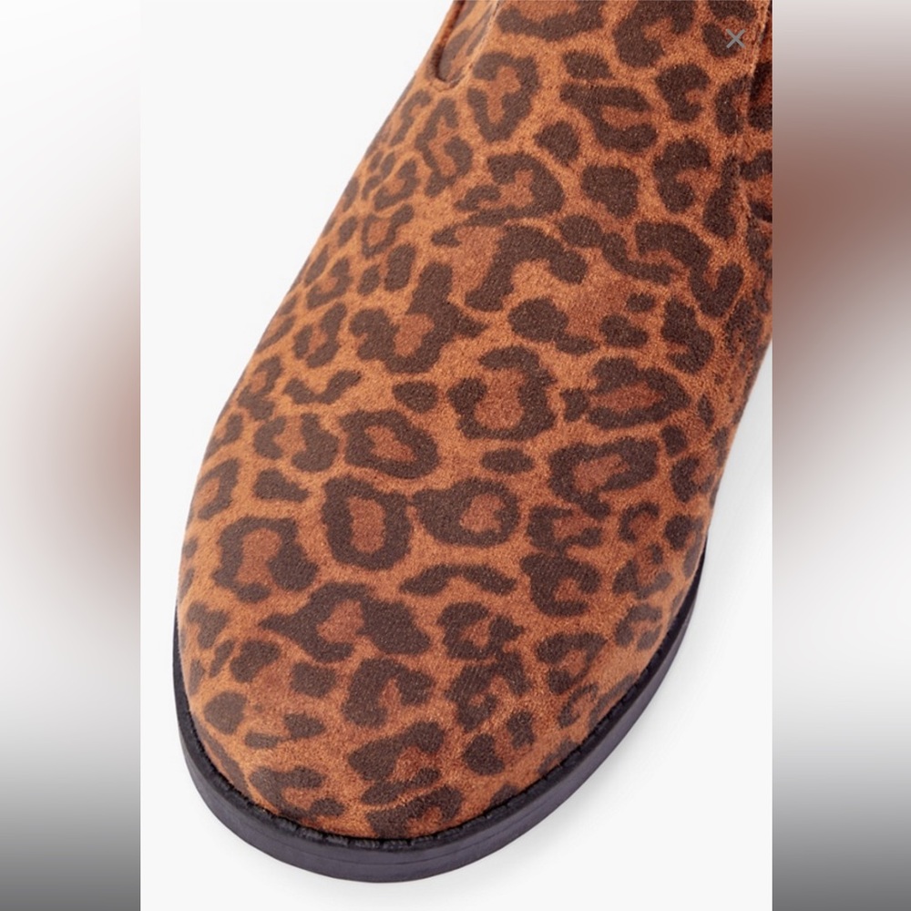 OTK Wide width leopard boot - Picture 4 of 8
